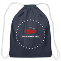 Winners Circle Cotton String Bag - navy