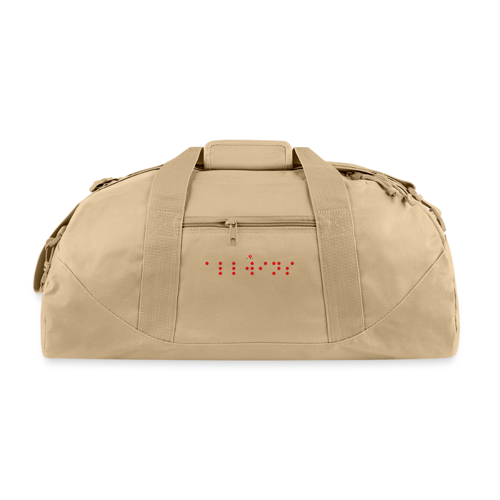 Eco Duffel Bag - beige