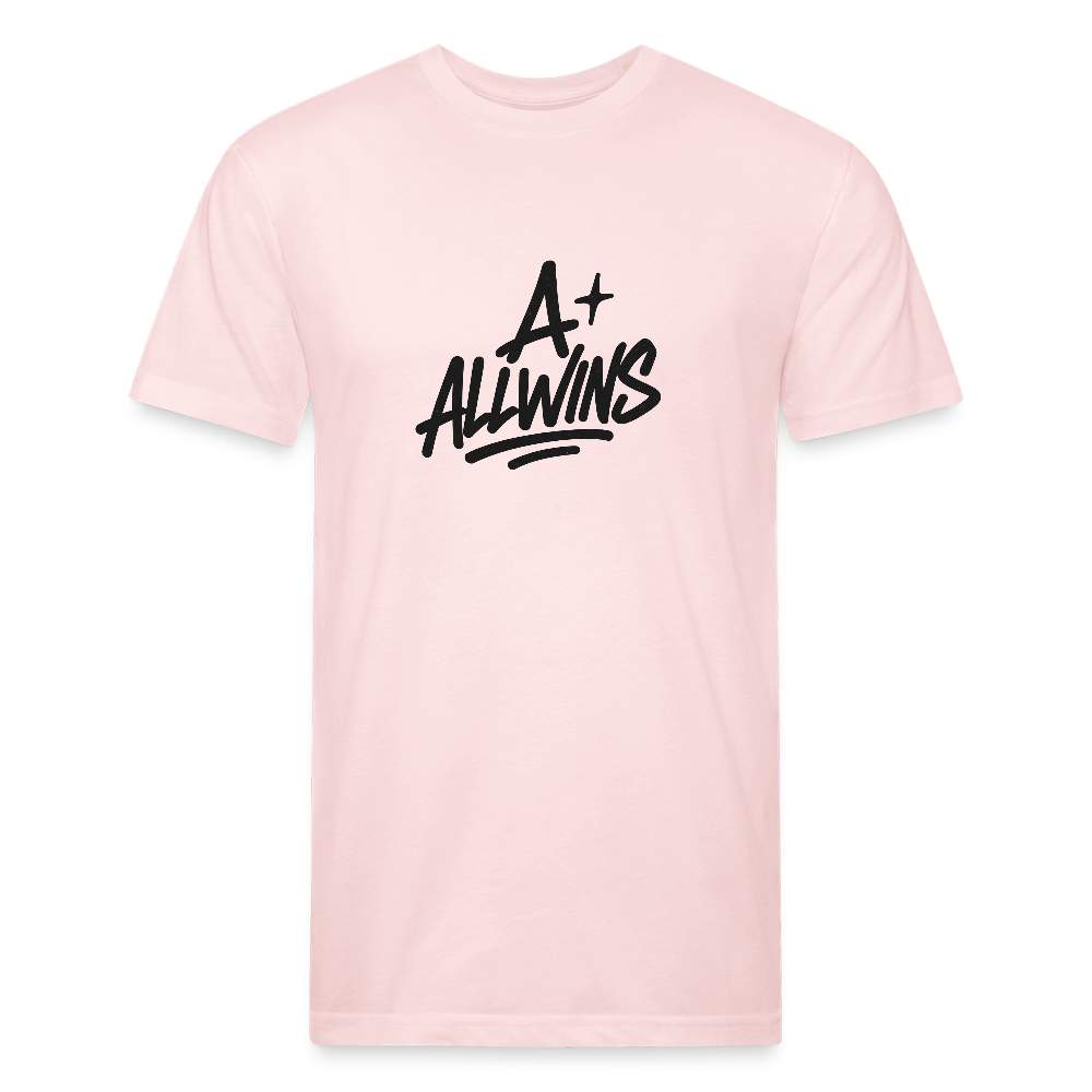 Fitted Cotton/Poly T-Shirt by Next Level - blush pink 