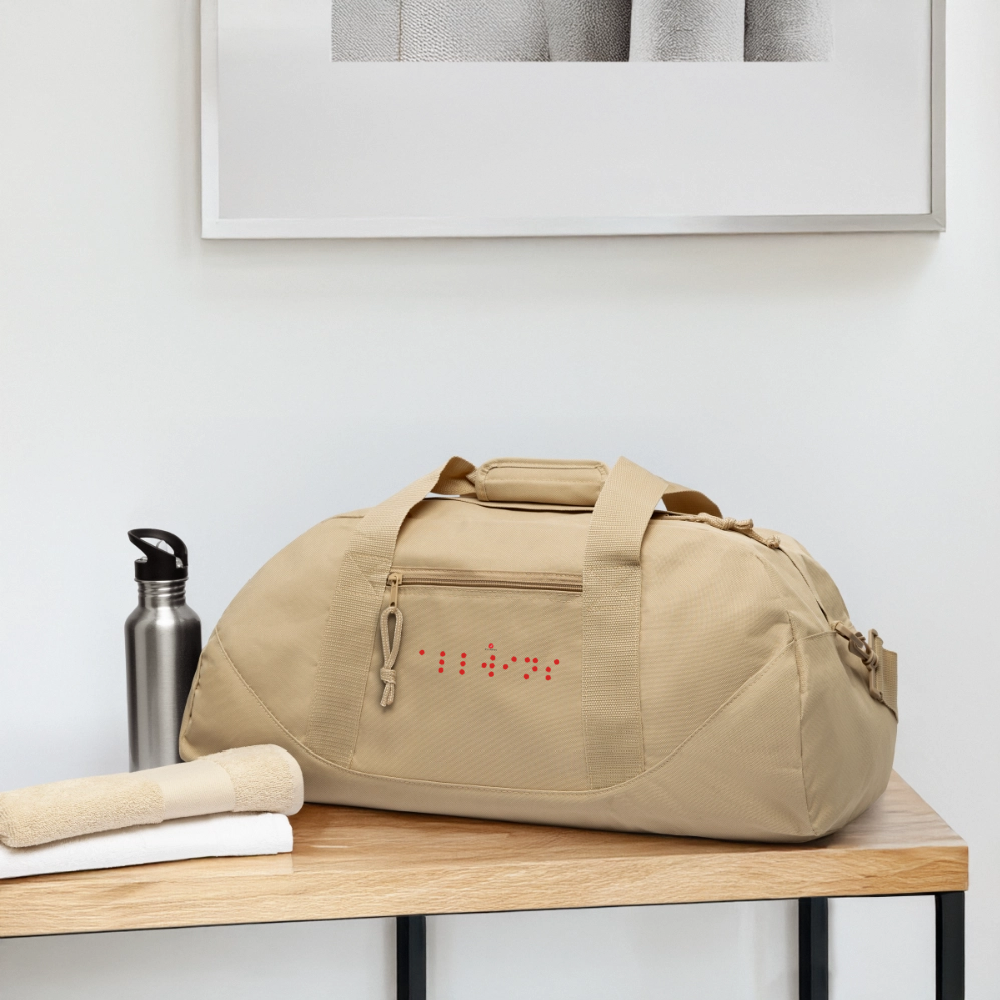 Eco Duffel Bag - beige