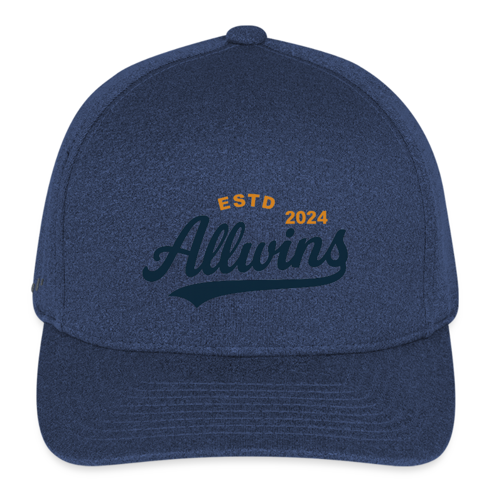 Flexfit  Melange Baseball Cap - heather navy