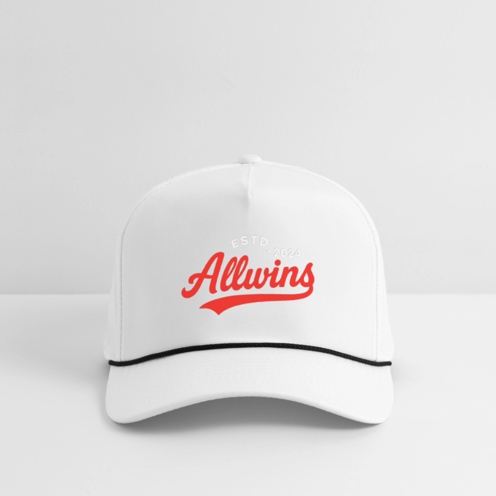 Rope Cap - white/black