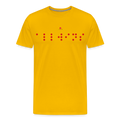 Men's Premium T-Shirt - sun yellow