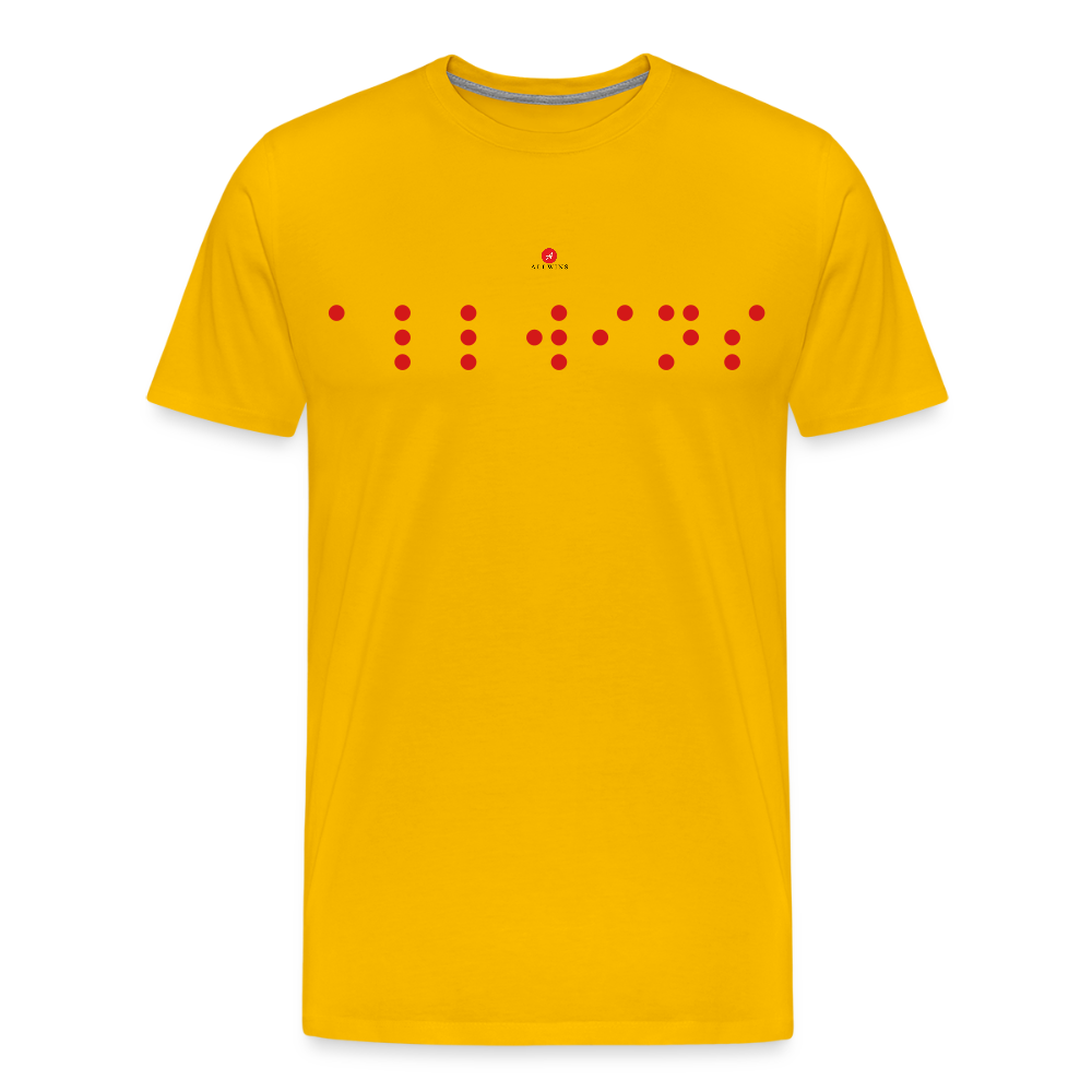 Men's Premium T-Shirt - sun yellow