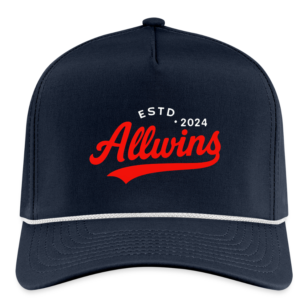 Rope Cap - navy/white