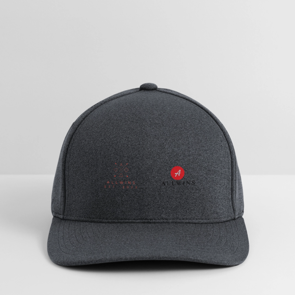 Flexfit  Melange Baseball Cap - dark heather gray